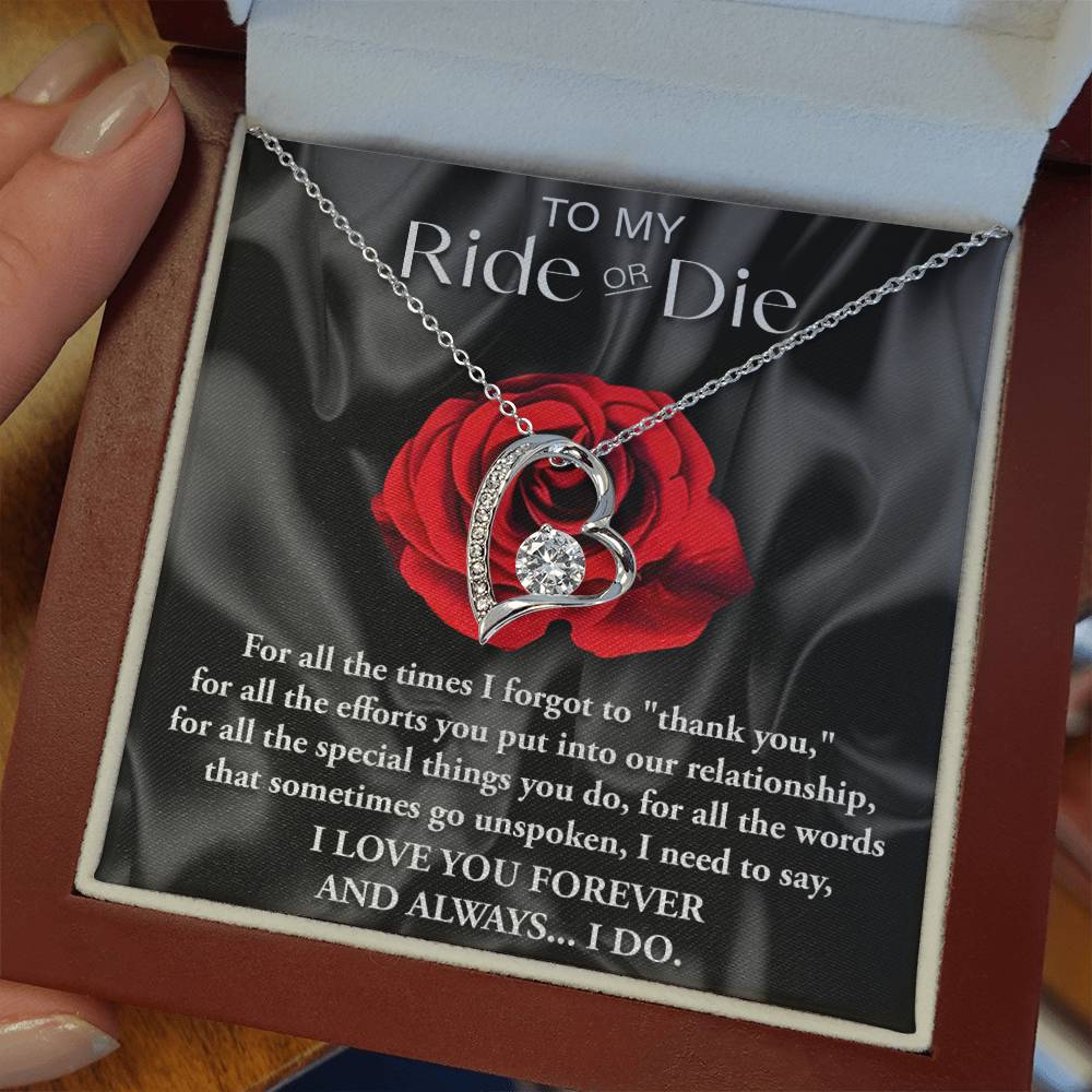 To My Ride or Die  - Gift For Soulmate