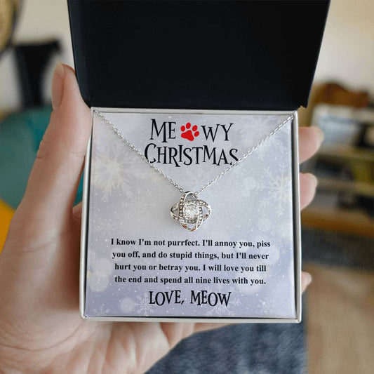 Meowy Christmas-  Gift For Cat Lover's Mom