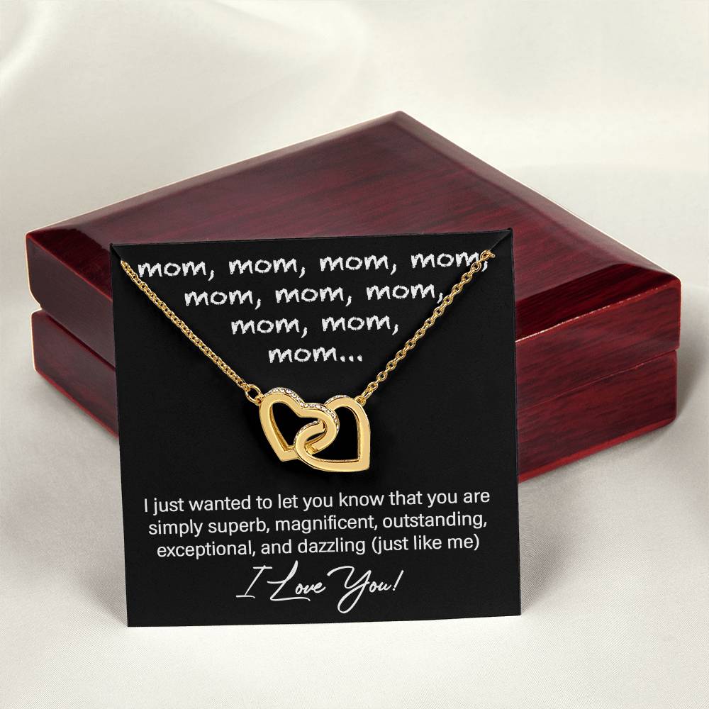 I Love You, Mom. Gift For Mother, Gift For Mom