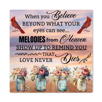 Melodies from Heaven- High  Gloss  Metal Art Print