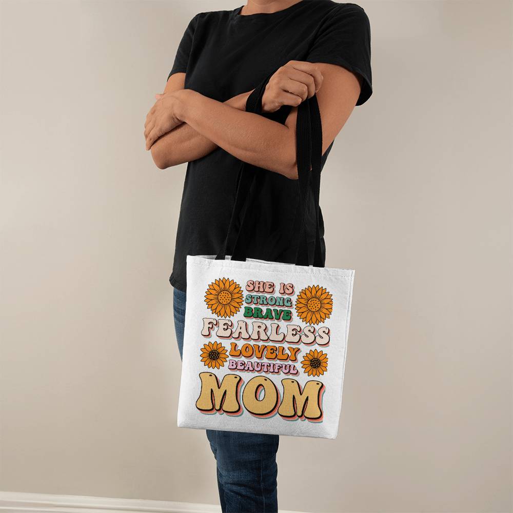 Classic Tote Bag,Beautiful Mom Message, Unique Gift for Mom, Mother's Day gift