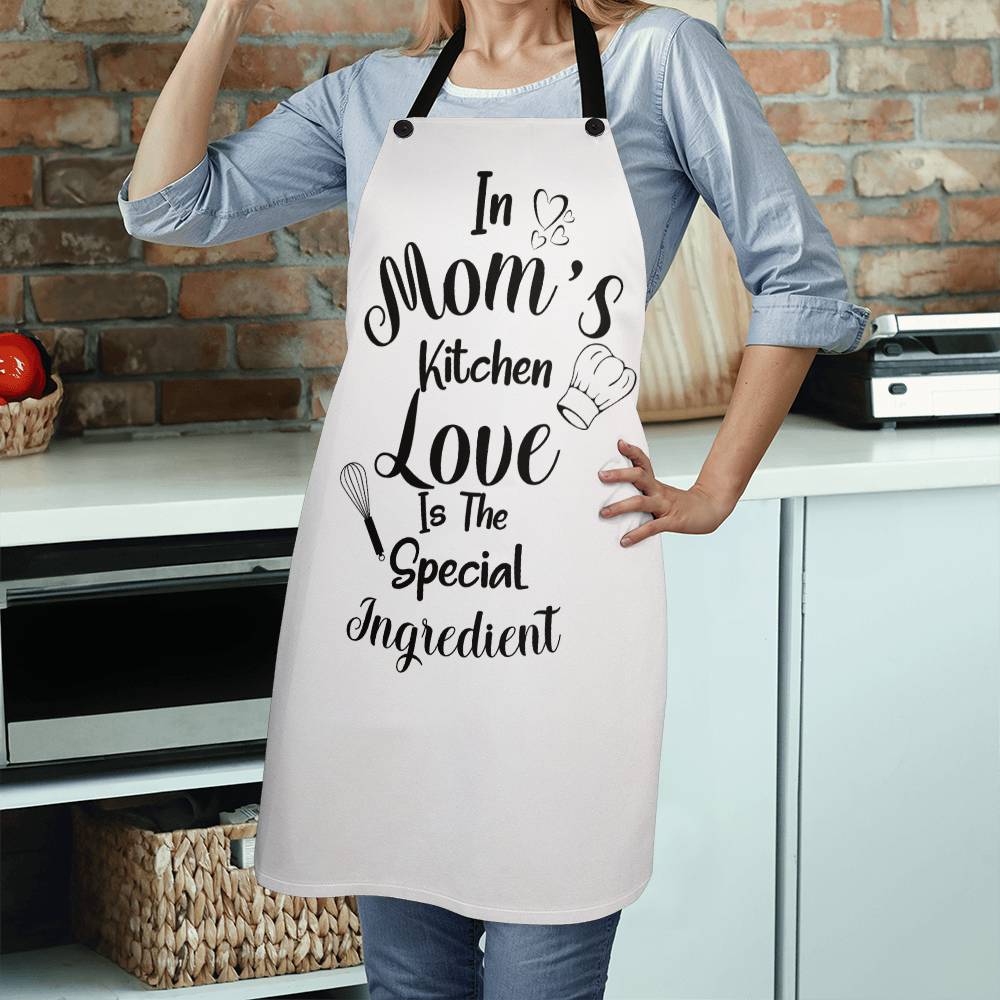 Love Is the Ingredient. Apron gift for Mom, Birthday gift for Mom.