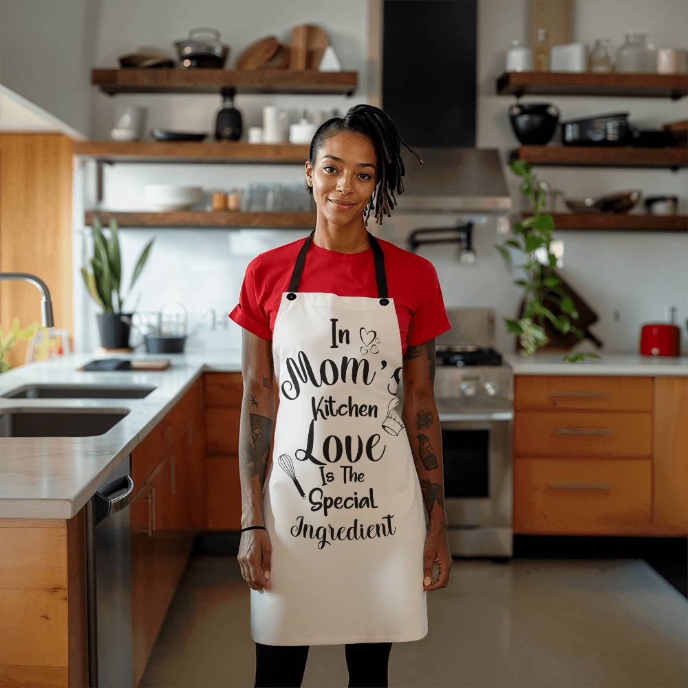 Love Is the Ingredient. Apron gift for Mom, Birthday gift for Mom.