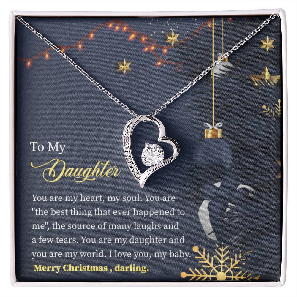 You Are My Heart - The Best Necklace Gift For Daughter- Christmas Gift for Daughter.