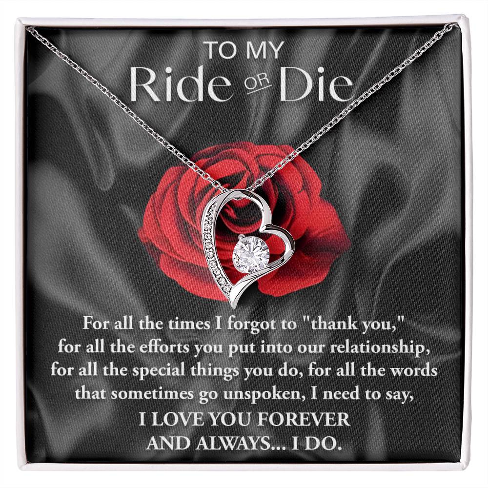 To My Ride or Die  - Gift For Soulmate