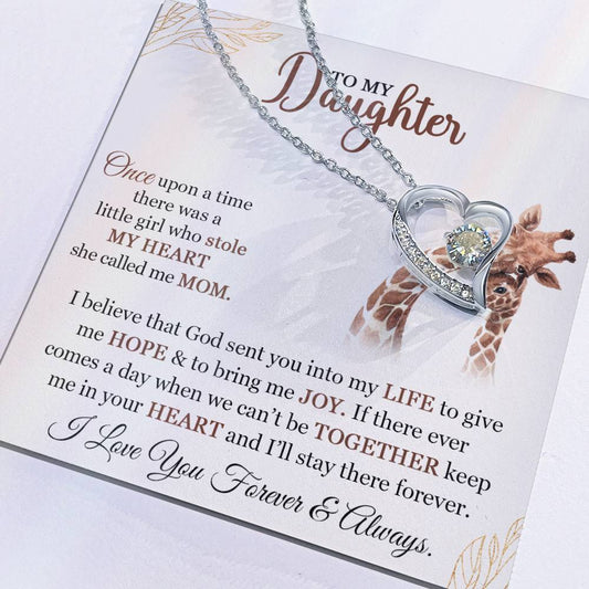 Forever Bond: Mother-Daughter Love Necklace, gift for daughter, gift to my daughter