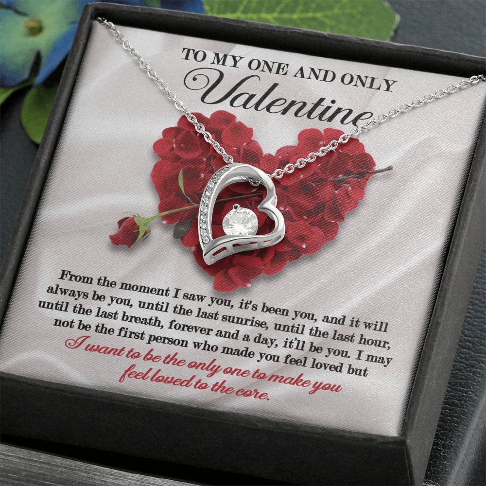 To My One And Only Valentine- Gift For Wife-- Gift For Soulmate
