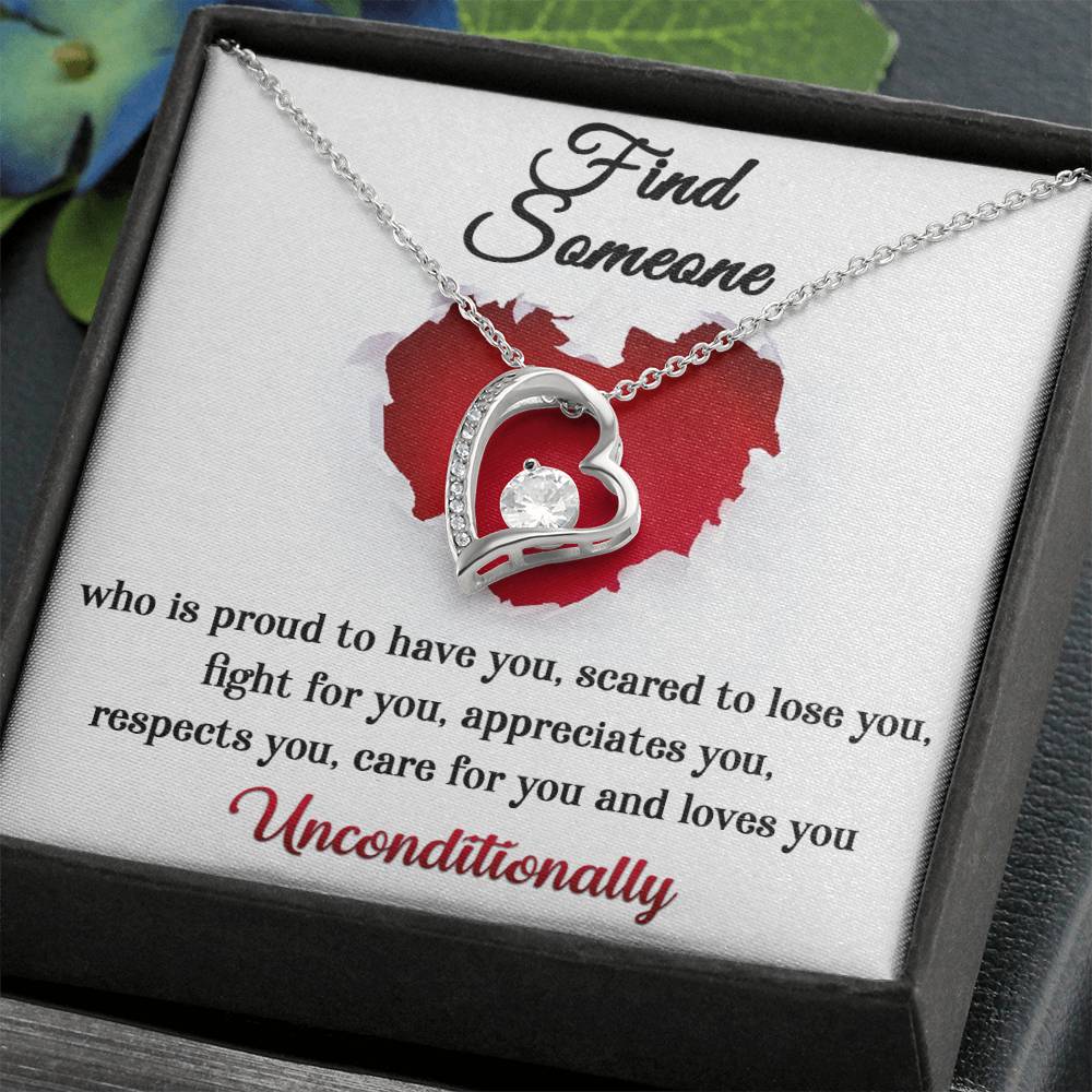 Someone  loves you unconditionally, Gift for soulmate, Gift for Wife