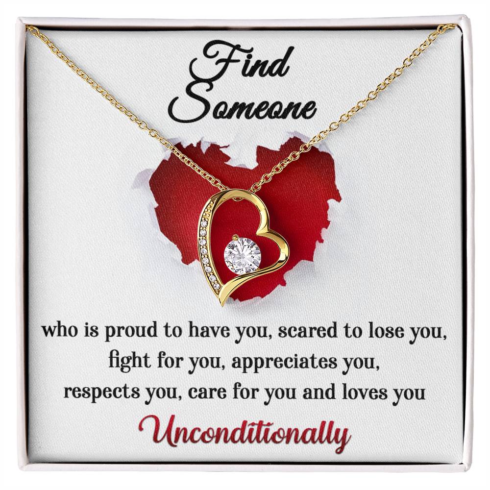 Someone  loves you unconditionally, Gift for soulmate, Gift for Wife