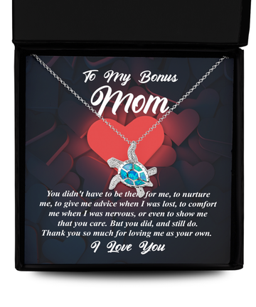 Show Me That You Care, To My Bonus Mom Gift, Gift to Bonus Mother