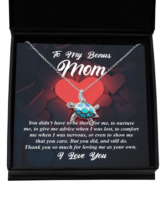 Show Me That You Care, To My Bonus Mom Gift, Gift to Bonus Mother